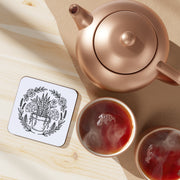 Plant Design Drink Coaster