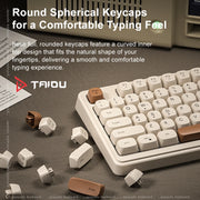TAIDU KB-01 82-Key Compact RGB Backlit Gaming Keyboard